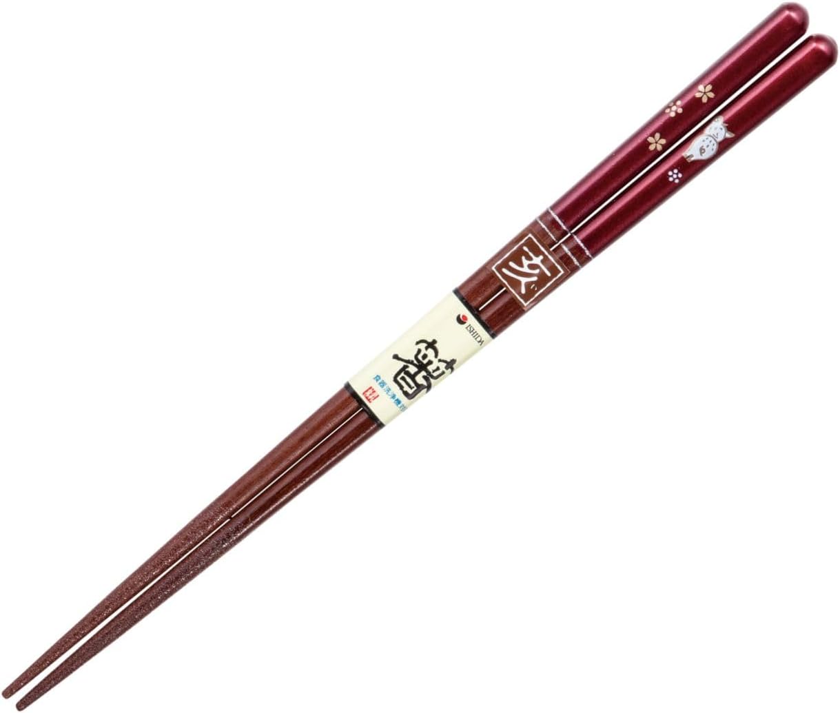 J-kitchens PID585292 Japanese Food Chopsticks, Set of 5 Pairs, Material: Wood, Chopsticks, Dishwasher Safe, Made in Japan