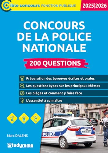 Concours de la police nationale – 200 questions