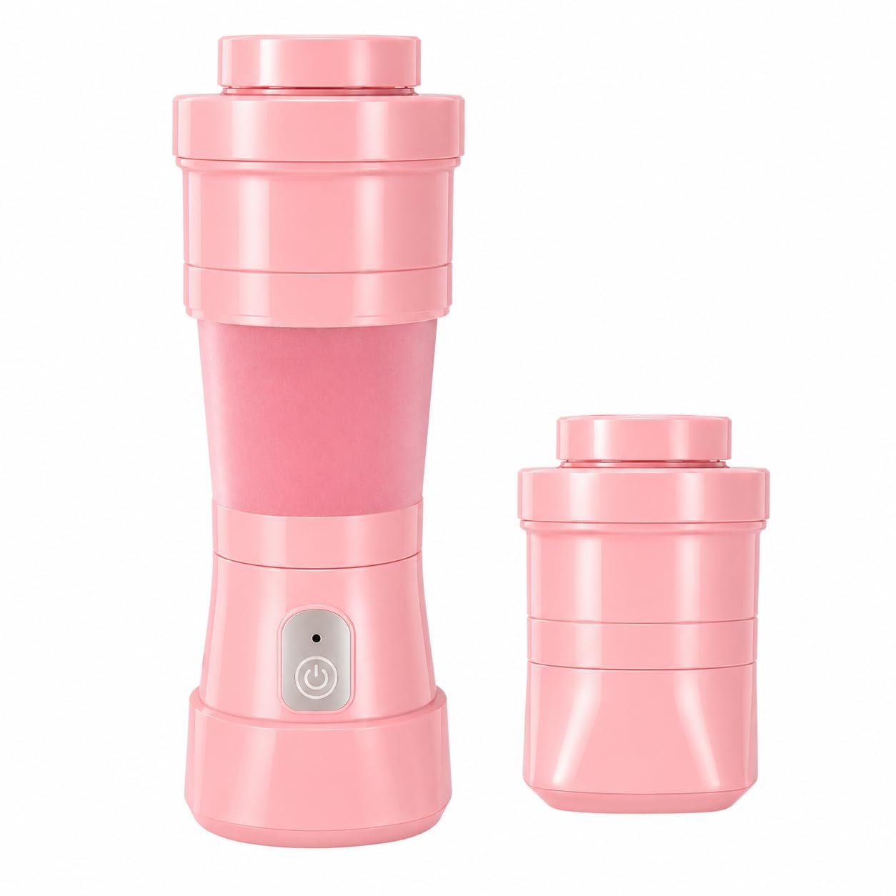 Drumstone (𝟏𝟔 𝐘𝐄𝐀𝐑 𝐖𝐀𝐑𝐑𝐀𝐍𝐓𝐘) Foldable Electric Juicer 500ml – Portable USB Rechargeable Blender Bottle, Personal Smoothie Shakes & Juices Design Ideal for Travel & Daily Use-image-17