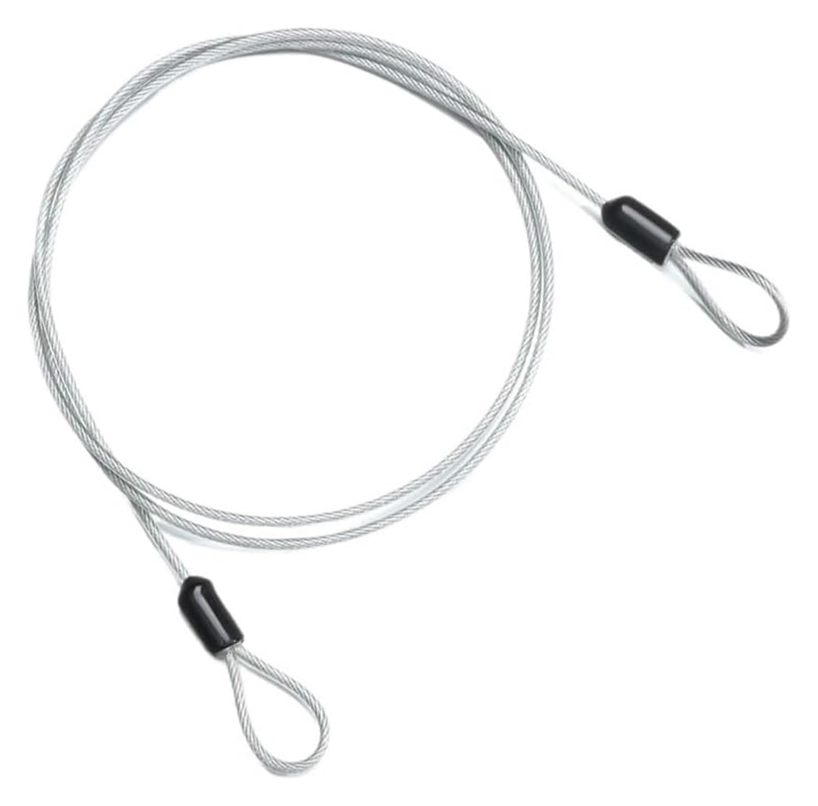 Giveduno Transparent-1 Meter Bicycle Lock, Bicycle Steel Cable Lock Road Bike Security Multicolor