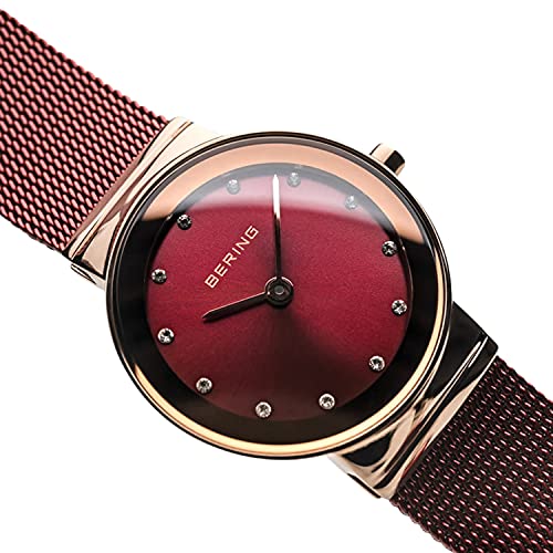 Image of Bering Women's Quartz Movement Watch - Classic Collection with Stainless Steel and Sapphire Glass 10126-XXX