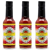 Daveβs Gourmet Sir Ouch-A Hot Sauce - Hot Thai-Style Sriracha Sauce Flavor - Ideal for Rice, Eggs, Meats & Vegetables - Preservative-Free, Vegan & Gluten Free Sauce, Hot Sauce Bottles 5 oz (Pack of 3)