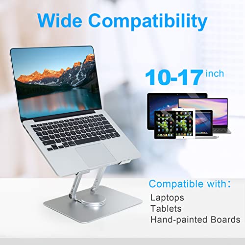 Laptop-Stand-360-Swivel-Adjustable-Portable-Foldable-Ergonomic-Aluminum-Laptops-Holder-for-Office-Work-from-Home-Gifts-Compatible-with-10-to-17-Inch-All-MacBook-Pro-Lenovo-HP-Notebook-Computer