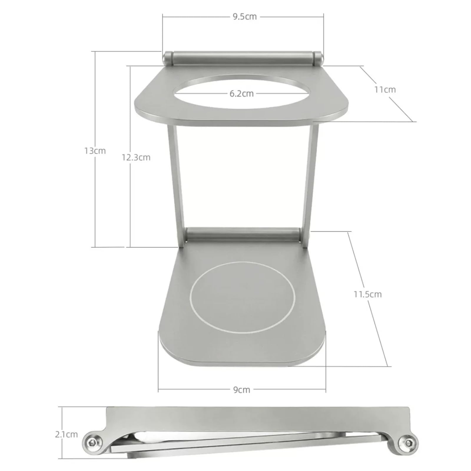 Macchina Per Caffè Espresso Pneumatica, 58 Mm, In Acciaio Inox A Doppia Parete, Con Cestello Da 18 G, Manometro, Ideale Per Campeggio, Viaggi E Per La Preparazione Del Caffè A Casa