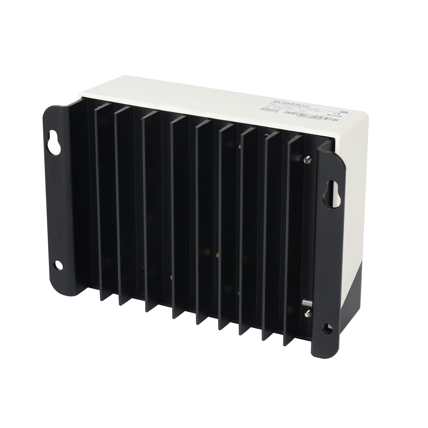 DASVOLT®, Regolatore di carica solare MPPT 20A 12V/24V Potenza in ingresso massima 260W/12V, 520W/24V per batteria al litio, piombo-acido, sigillata, per camper, roulotte, barche, yacht