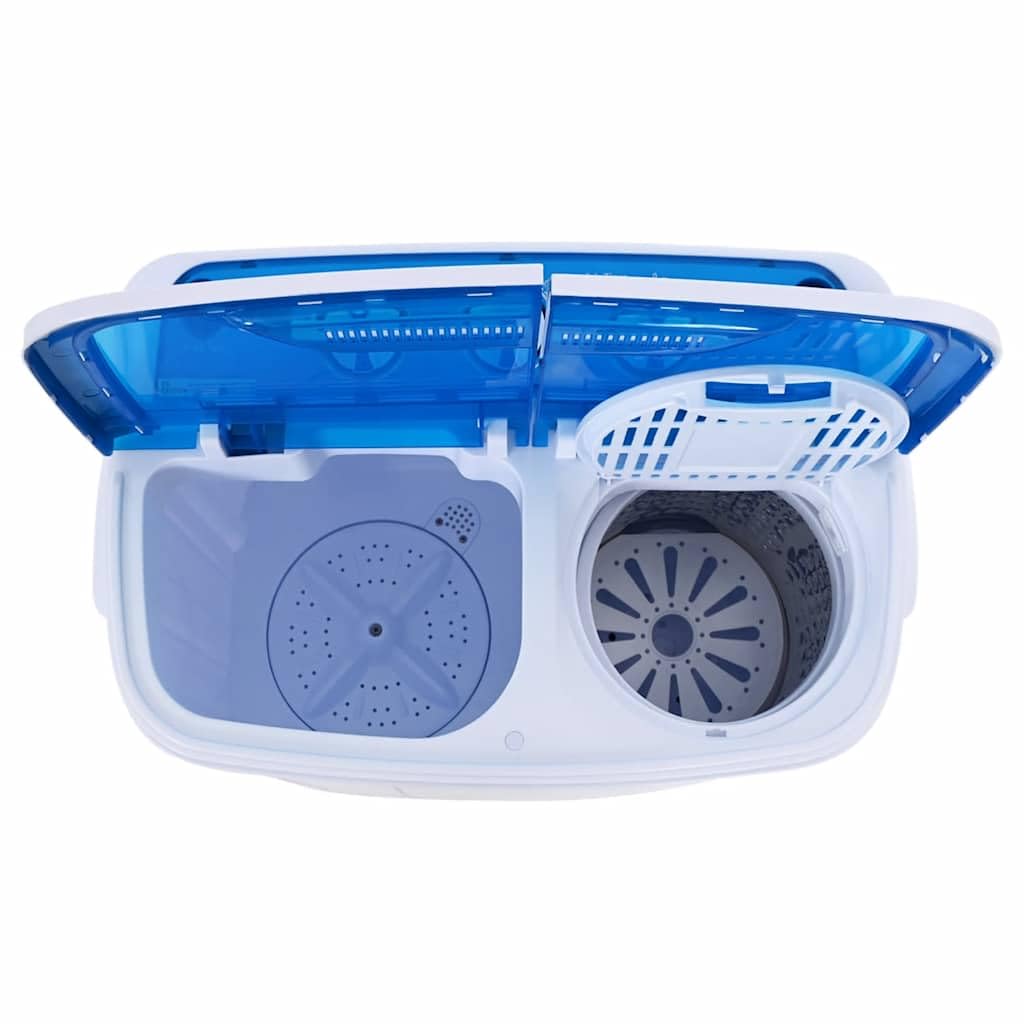vidaXL Mini Lavadora con 2 Tambores 5,6 kg