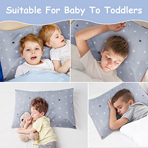 Vicloon Kinder Kissenbezug, 2 Stück Baby Kopfkissenbezug, 40x60 cm Baumwolle Baby-Kissenbezug, Baby Kleinkind Kissen Kissenbezüge… – Ansicht 6