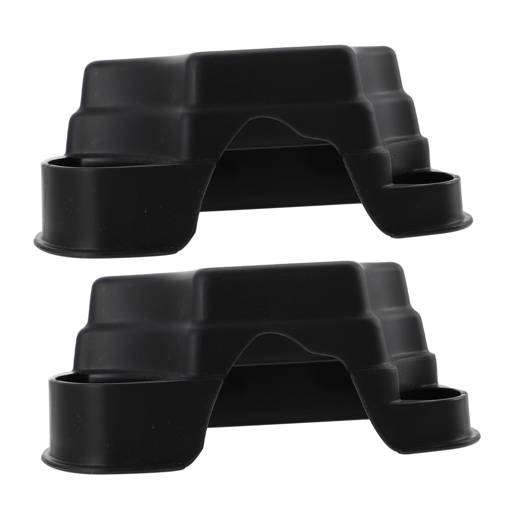 GALPADA 2Pcs Tortoise Hidden Cave Adornment Durable Reptile Escaping Platform for Natural Habitat and Photography for Tortoises and Other Reptiles