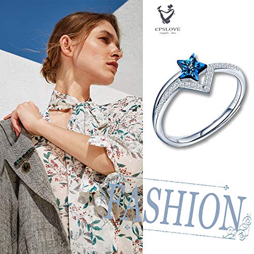 CPSLOVE Anelli da donna, anello in argento 925