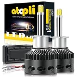 ATOPLI H1 LED Headlight Bulbs 8 Sides CSP Chips 20000LM 6500K 360 Degree Lighting Replacement for Hi