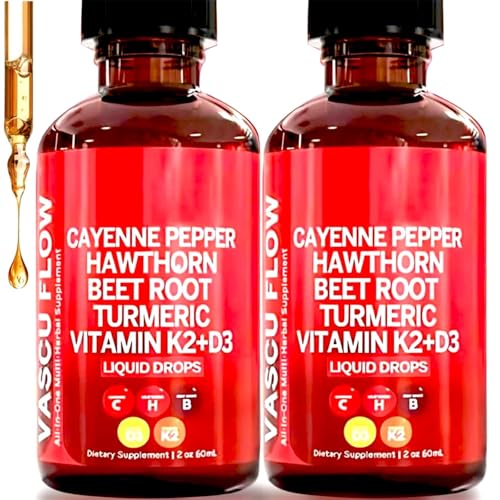Gotas de Cayena Concreterose, Gotas de Cayena Onaise, Gotas Naturales de Pimienta de Cayena con Cúrcuma, Depurativo Corporal y Energizante, Fórmula Suave, Apta para Veganos, de Fácil Absorción (2PCS)