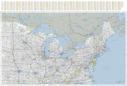 United States: East Map (National Geographic Guide Map) - Image 5