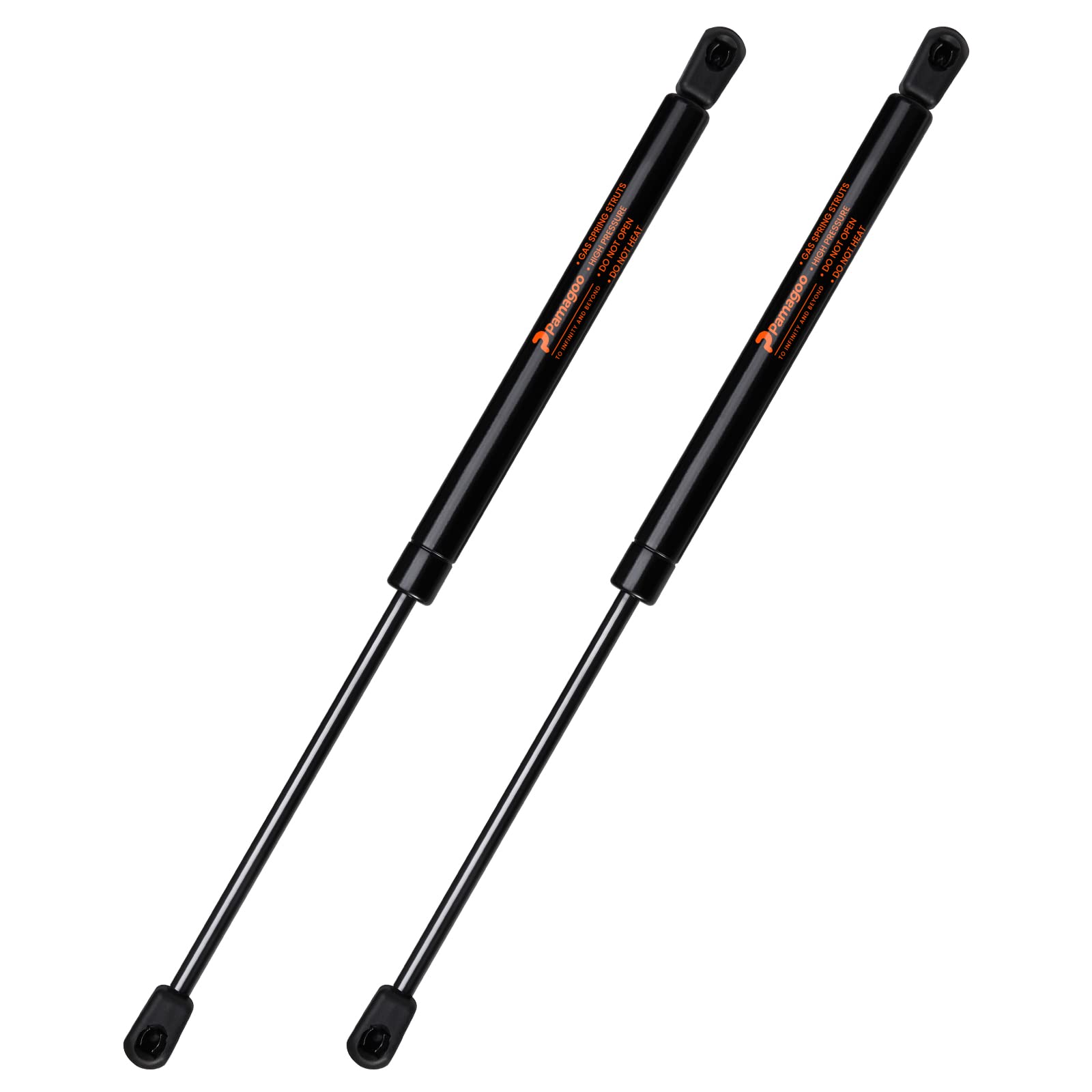 PAMAGOOPamagoo 16 Inch 38 Lbs Shocks A.R.E Truck Cap Struts C1609209 15.7 in 38# Gas Spring Lift Support for Snugtop Camper Shell Window Leer Topper Replacement Parts 2 Pack C16-09209