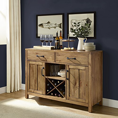 Crosley Furniture Roots Sideboard, Natural #TOP1