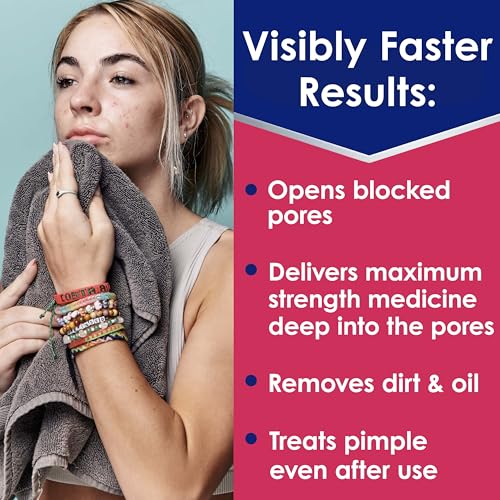 image for Clearasil Rapid Rescue Deep Treatment Acne Face Pads, Maximum Strenght