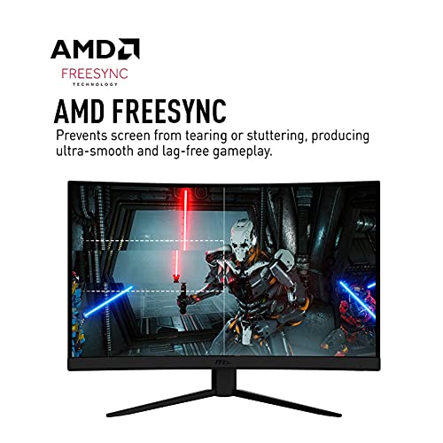 MSI-Optix-G32C4-Monitor-Gaming-Curvo-32-FullHd-165Hz-1920x1080-1ms-de-respuesta-ratio-169-brillo-250nits-AMD-FreeSync-negro