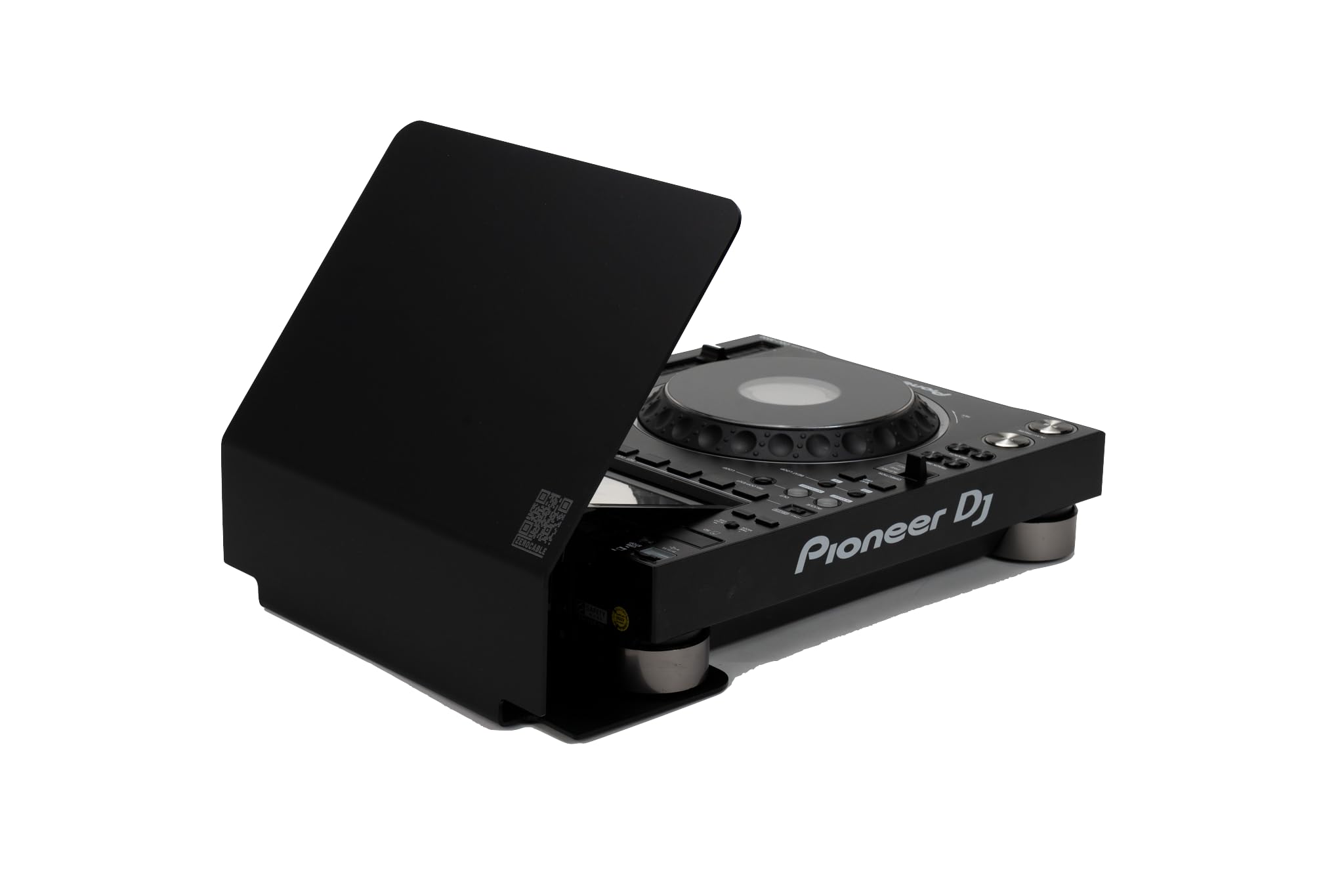 Sun Protection AS Compatible with Pioneer DJ Player CDJ 3000/2000 Displays - Integrated Cable Duct for Clear View and Cable Management, Suncover, Sunshield Made in Germany