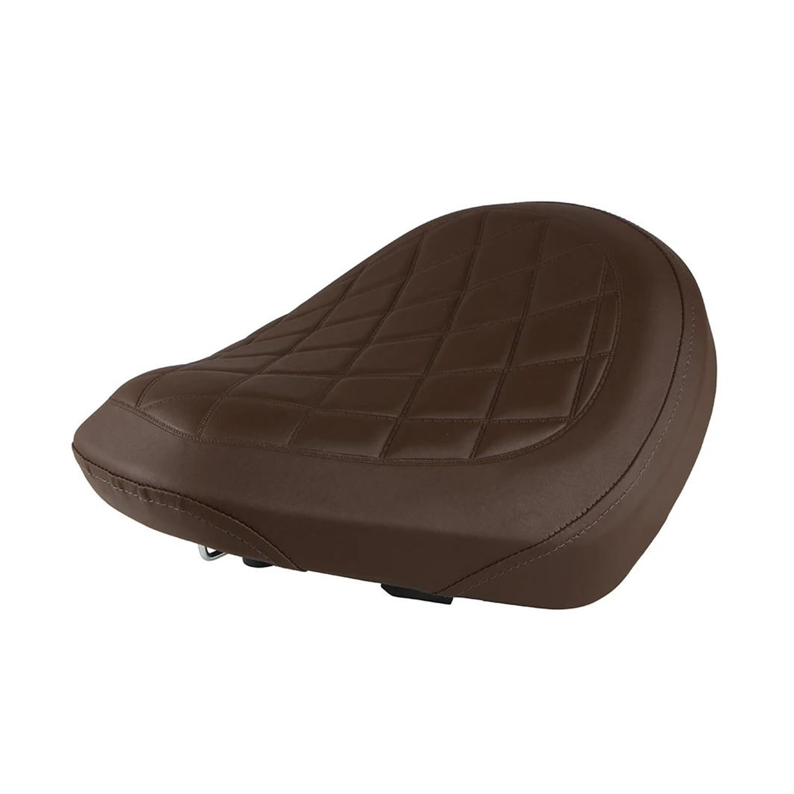 Siège De Selle en Cuir avec Coussin De Conducteur De Siège Avant De Moto