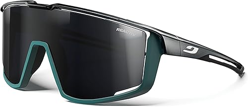 Julbo Gafas de sol Fury Performance para hombres y mujeres con ventilación completa para correr, senderismo, ciclismo, ciclismo, 100% protección UV