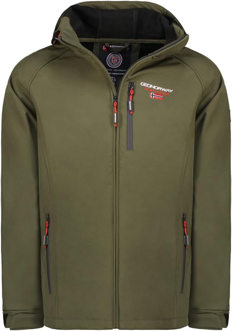 Geographical Norway Royaute Softshelljack, heren, waterdicht, met