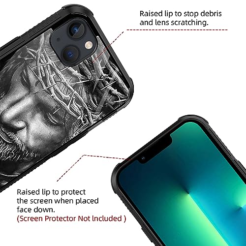 Image of Compatible with iPhone 14 /13 Case,Husband Design for Men Boys [Anti-Scratch] Non-Slip+Shockproof Rugged TPU Protective Case-Husband