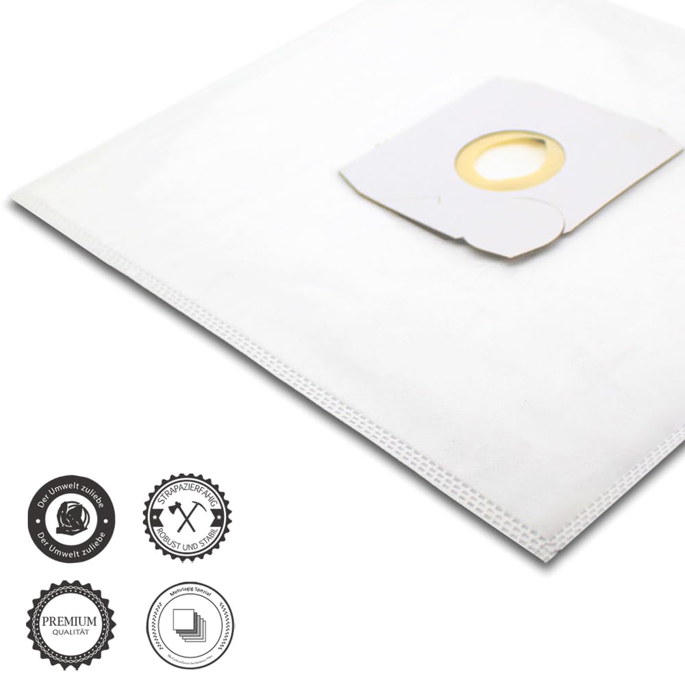 Sacchetti Compatibili Anallergici 20 Sacchetti Ricambio Per Aspirapolvere Dirt Devil M3210BG2 - Compatibili, Adatti Allergici, Usa E Getta Guanti Da Lavoro Antiscivolo