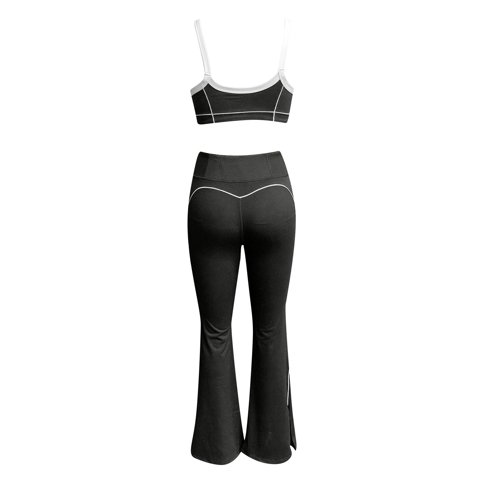 Jogginganzug Damen Yoga-Fitness-Set Enganliegendes Sportoutdoor Ensemble für Laufen Training