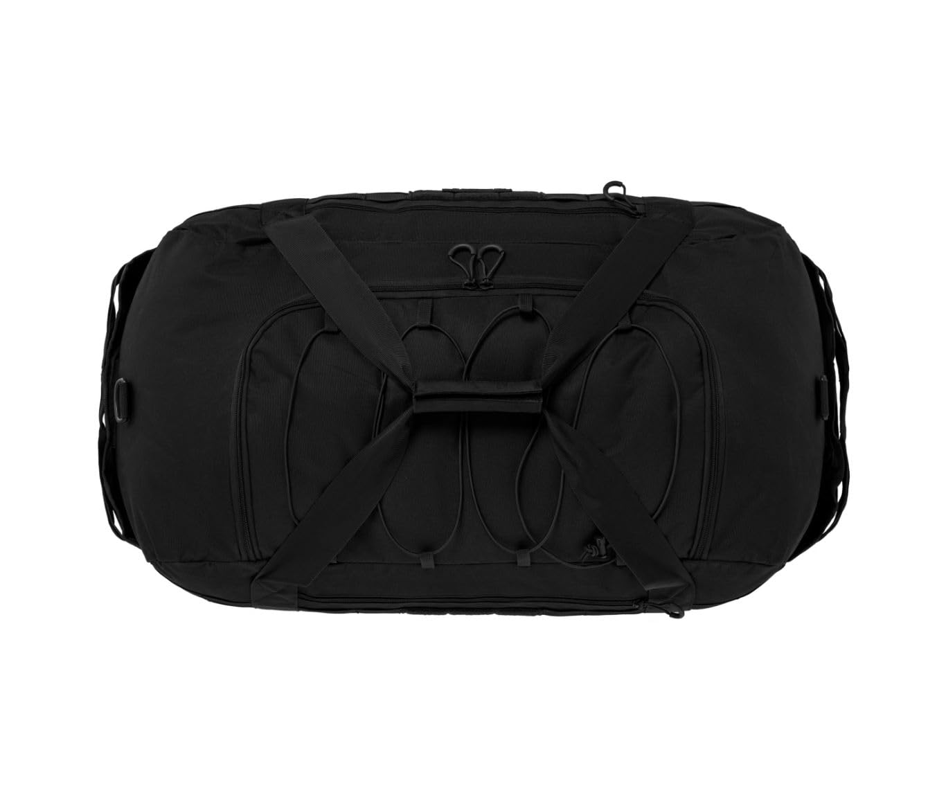 Tactical Garrison 100L Torba Duffle Czarna | Wojskowa Torba Taktyczna, Sportowa, Podróżna, MOLLE/PALS, Wytrzymała Torba na Sprzęt do Sportu, Campingu