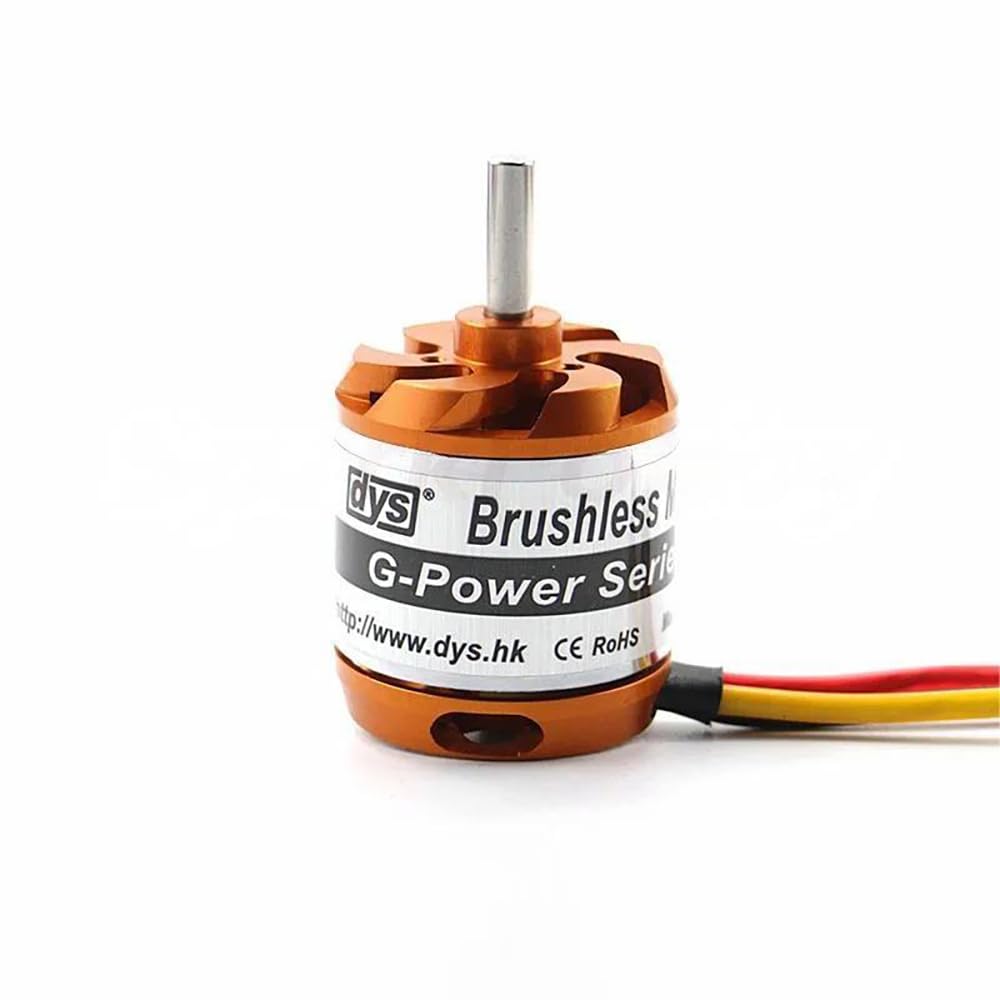 SPARKHOBBY DYS D3542 3542 1000KV 1250KV 1450KV Outrunner Motor 2-4S Lipo 5mm Shaft 130g 70A ESC Large Power RC Models Quadcopter Airplanes (1PC D3542 1250KV)