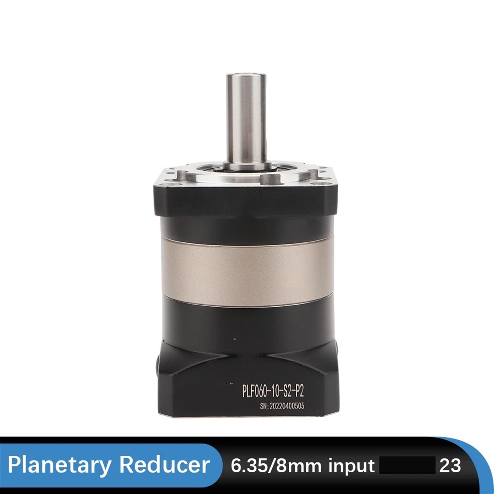 23 Precyzyjna przekładnia planetarna 57 mm Współczynnik reduktora silnika 5 10 20 ~ 100:1 Przekładnia silnika 1 szt. (stosunek 50 do 1,6,35 Wejście 14 wyjście)