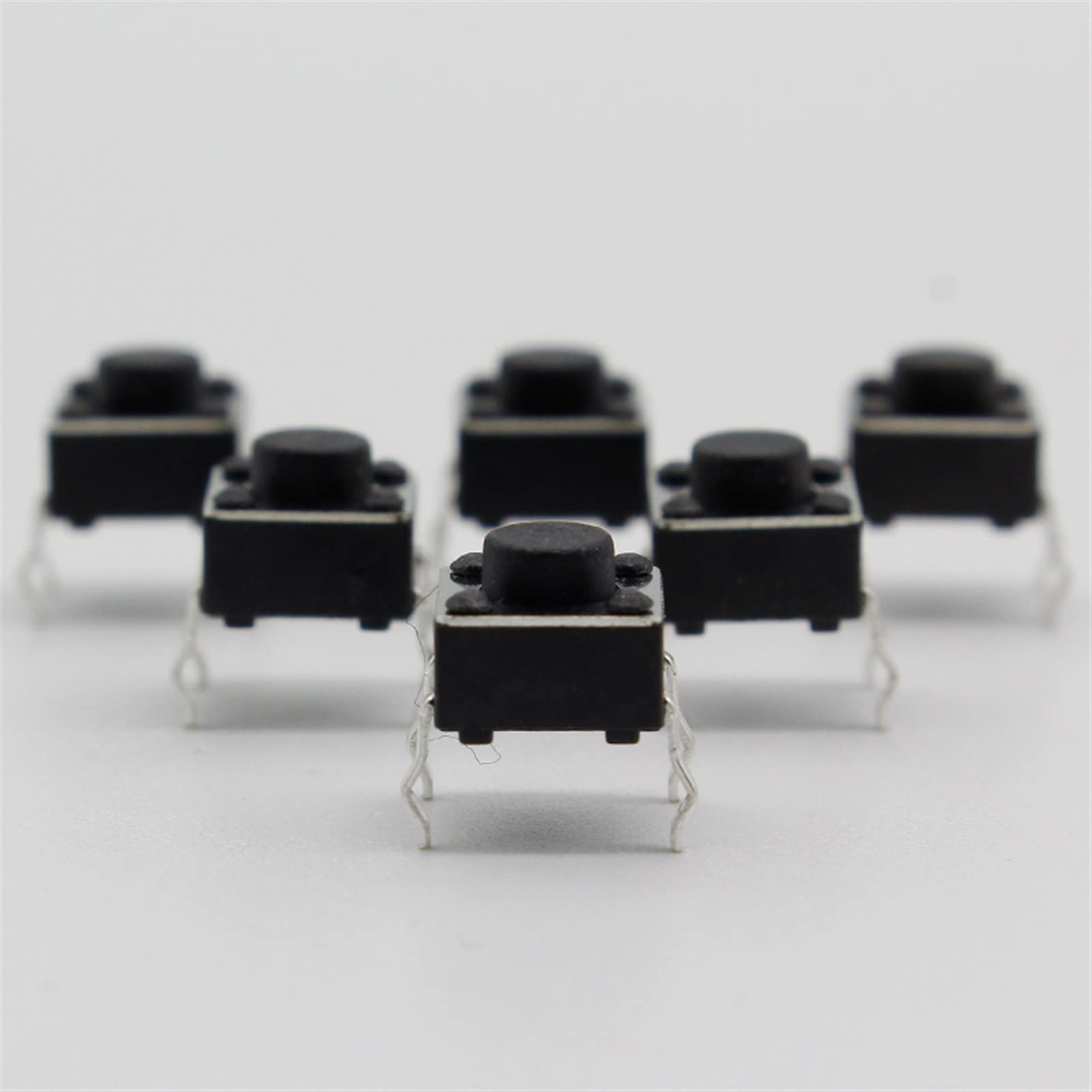 JFQOWCMP Micro Switch 50pcs/lot 6x6x5MM 4PIN G90 Tactile Tact Push Button Micro Switch Direct Self-Reset DIP Top Copper