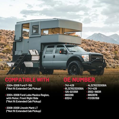 Image of BDFHYK 741-429 Power Window Regulator with Motor Front Right for 2004-2008 F-150 Lobo 2006-2008 Lincoln Mark LT 2006 2007 2008 06 07 08