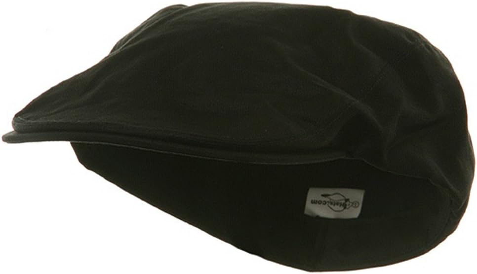Big Size New Cotton Ivy Cap - Black (XX-Large / XXX-Large) Apparel