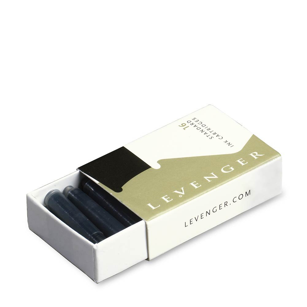 Levenger Ink Cartridges 16 Standard, Claret (PR0605 CLT)