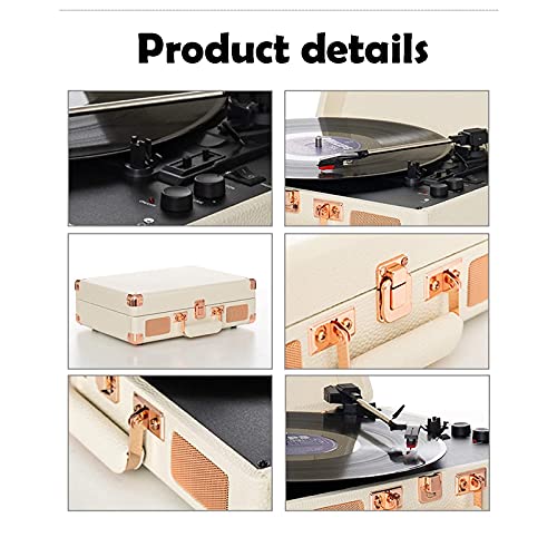 ZEDARO Tourne-Disque, Tourne-Disque, Platine Vinyle Bluetooth Portable avec Haut-parleurs stéréo intégrés, entraînement… - Les Beatles, Paul McCartney, John Lennon, RIngo Starr, George Harrison ZEDARO Tourne-Disque, Tourne-Disque, Platine Vinyle Bluetooth Portable avec Haut-parleurs stéréo intégrés, entraînement… – Image 3