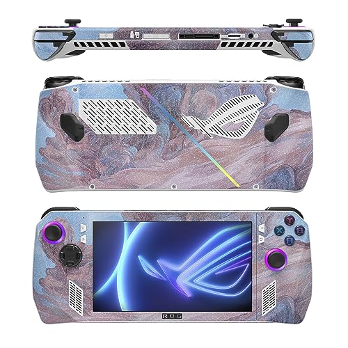 Image of MightySkins Glossy Glitter Skin Compatible with Asus ROG Ally - Monsoon | Protective, Durable High-Gloss Glitter Finish | Easy to Apply, Remove, and Change Styles