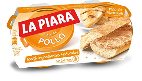 La Piara Sólo Natural - Paté de Pechuga de Pollo, 2 X 75 g