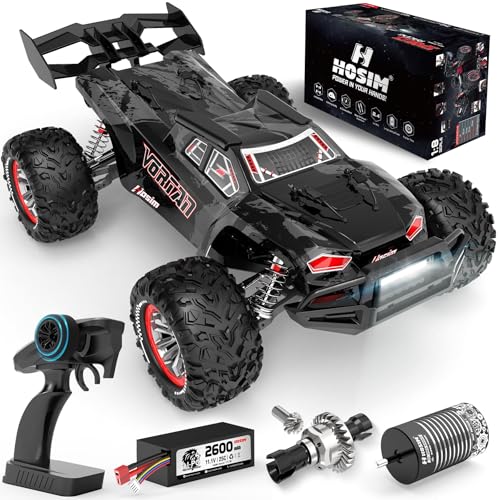 Hosim RC Cars Mini 1:8 RC Truck for Adults, Vortan RTR Brushless...