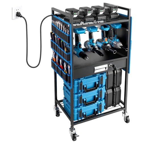 Seesii Power-Tool Organizer Cart