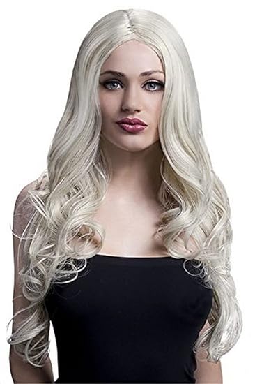Blonde: Fever Womens Rhianne Wig, One Size, Blonde