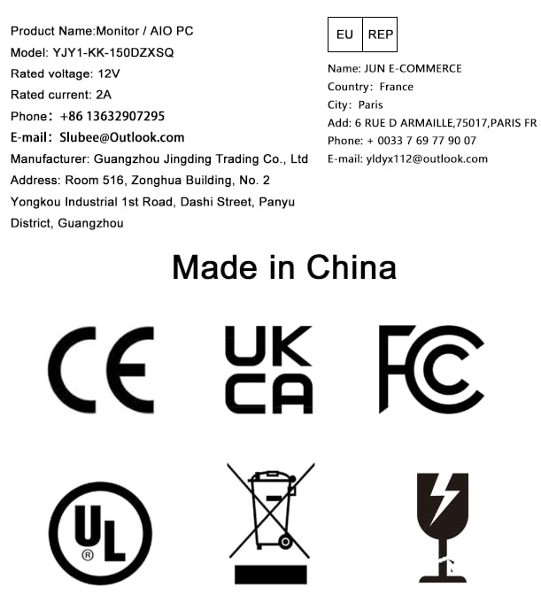 Image of 10.4 Inch Embedded Resistive Touch Industrial Panel PC Win10 Pro (4Gb RAM+128Gb SSD, Core i3-3217U)