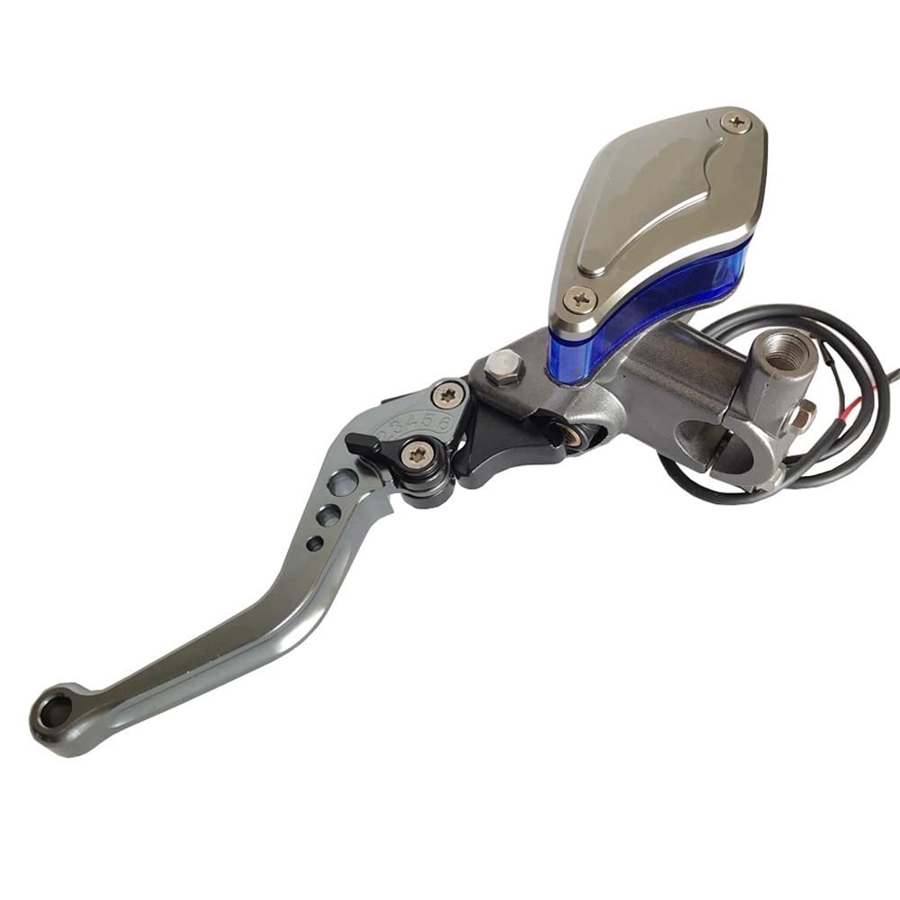 Cnljphfho Titanium Left Universal 22Mm 7/8" Hydraulic Brake Clutch Master Cylinder Lever Fit For 50Cc-300Cc Motorcycle(Titanium Left)