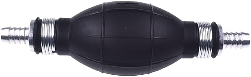 Miniatura 6 de 0.315 in 516 "Bombilla de cebador negro de goma bomba de combustible manguera de mano imprimación gasolina gasolina diesel bomba para barcos marinos