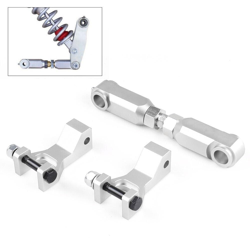 Kit de bajada delantera y trasera compatible con Yamaha ATV Raptor 660 660R YFM660R 2001-2005 Raptor 700 700R YFM700 2006-2017 Raptor350 2004-2013