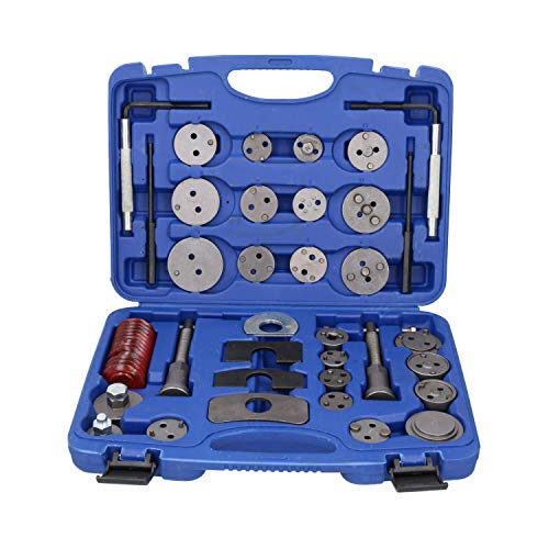 AB Tools 35pc Left & Right Hand Brake Calliper/Calliper Wind Back Tool Piston Kit AU003
