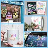 APOGO Chalk Pens for Blackboards & Windows Erasable, 8 Colors Liquid Chalk Pen, 6mm Reversible Tip Window & Chalkboard Pens, Markers for Glass, Mirrors, Whiteboard, Food Menu, Signs - Image 6