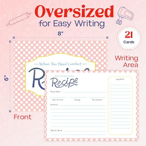 Save 50% on Family Keepsake Recipe Journal - Preserve Handwritten Recipes - Image 2
