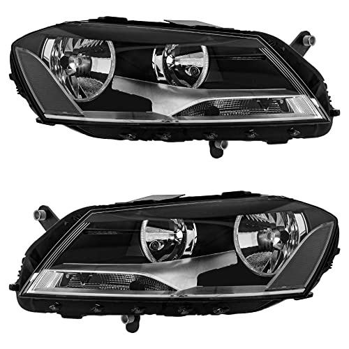 Scheinwerfer Set links & rechts Hauptscheinwerfer Frontscheinwerfer Halogen H7 mit Glühlampe für Model Variant 365 362