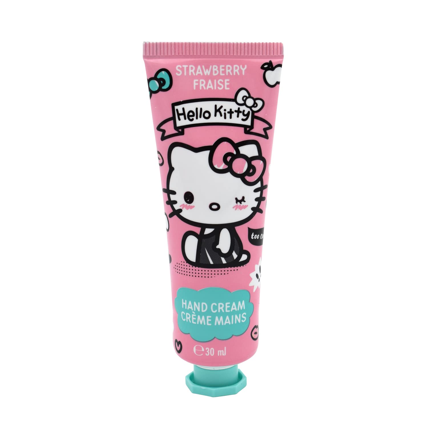 Hello Kitty 2 in 1 Natural Hand & Nail Cream - 30ml, Pink - Hello Kitty, 30 ml (Pack of 1)