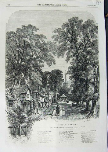 DIMANCHE MATIN MORCEAU DU POÈME 1856 D'OR CHARLES MACKAY DIMANCHE MATIN MORCEAU DU POÈME 1856 D'OR CHARLES MACKAY